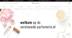 Desktop Screenshot of parfumerie.nl