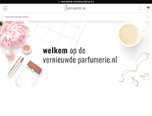 Tablet Screenshot of parfumerie.nl